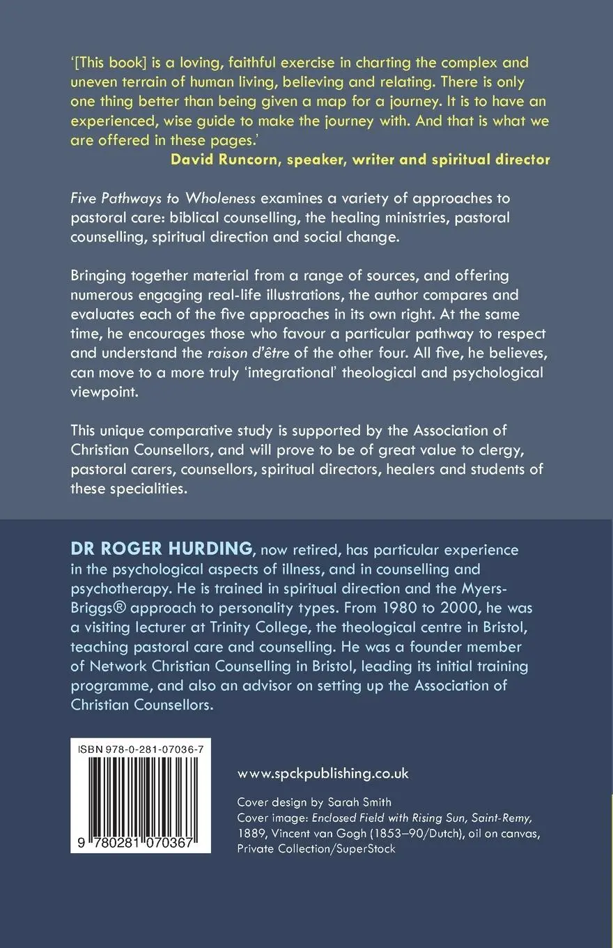 Rückseite: 9780281070367 | Five Pathways to Wholeness | Roger Hurding | Taschenbuch | Englisch