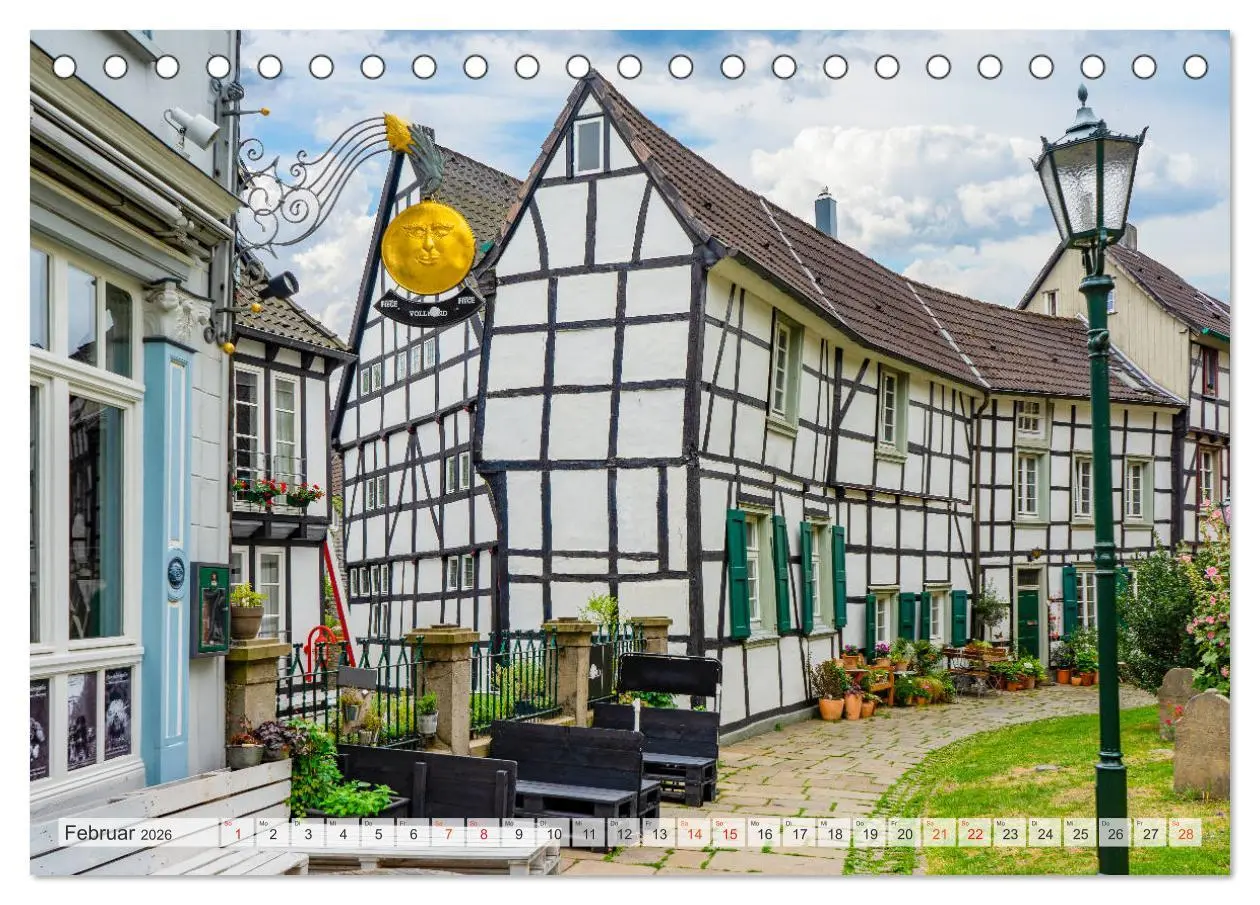Bild: 9783457780367 | Hattingen Impressionen (Tischkalender 2026 DIN A5 quer), CALVENDO...