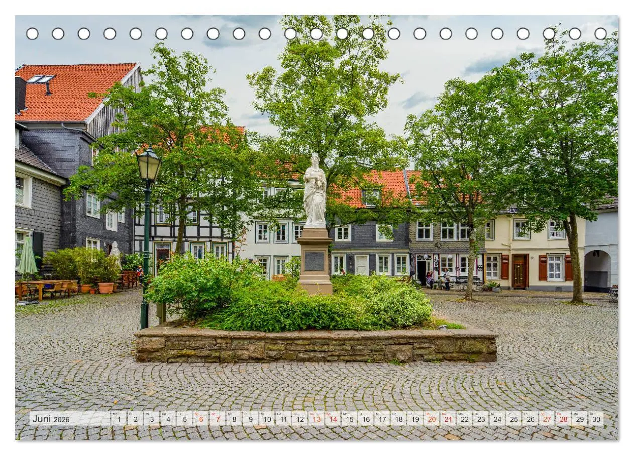 Bild: 9783457780367 | Hattingen Impressionen (Tischkalender 2026 DIN A5 quer), CALVENDO...