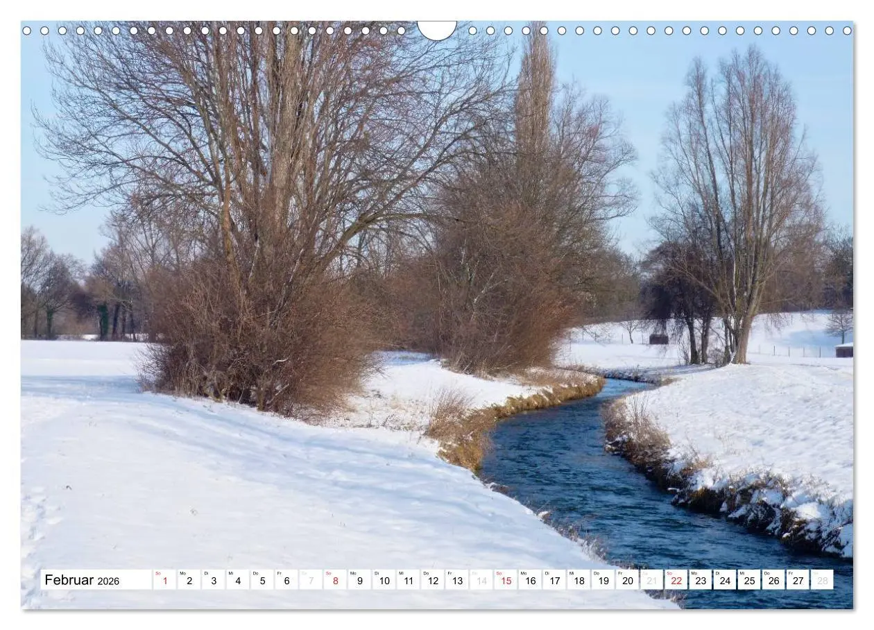 Bild: 9783516180367 | Bäche, Flüsse, Seen - Wasser in der Eifel (Wandkalender 2026 DIN A3...
