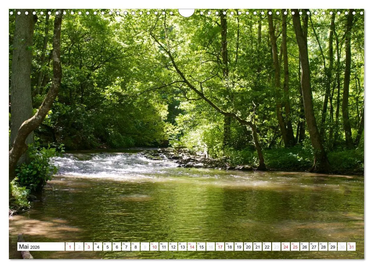 Bild: 9783516180367 | Bäche, Flüsse, Seen - Wasser in der Eifel (Wandkalender 2026 DIN A3...