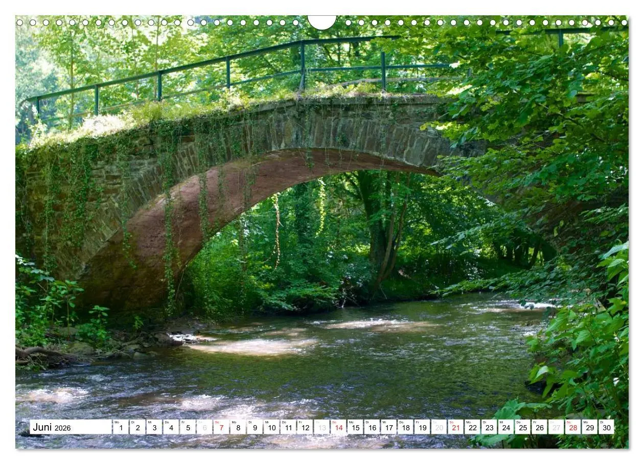 Bild: 9783516180367 | Bäche, Flüsse, Seen - Wasser in der Eifel (Wandkalender 2026 DIN A3...