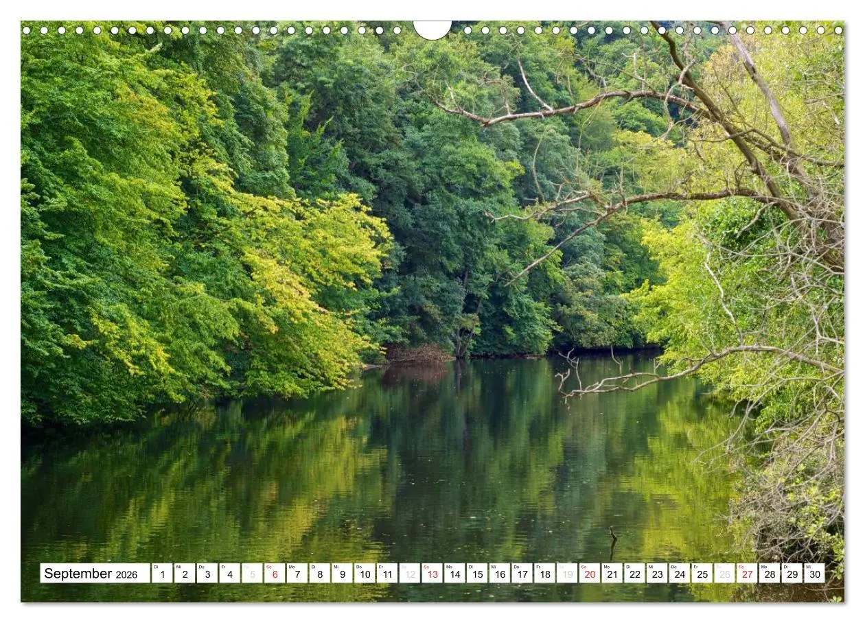 Bild: 9783516180367 | Bäche, Flüsse, Seen - Wasser in der Eifel (Wandkalender 2026 DIN A3...
