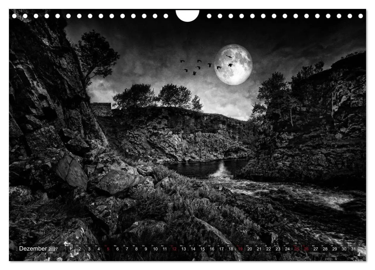 Bild: 9783594160367 | Gothic Fantasy (Wandkalender 2027 DIN A4 quer), CALVENDO...