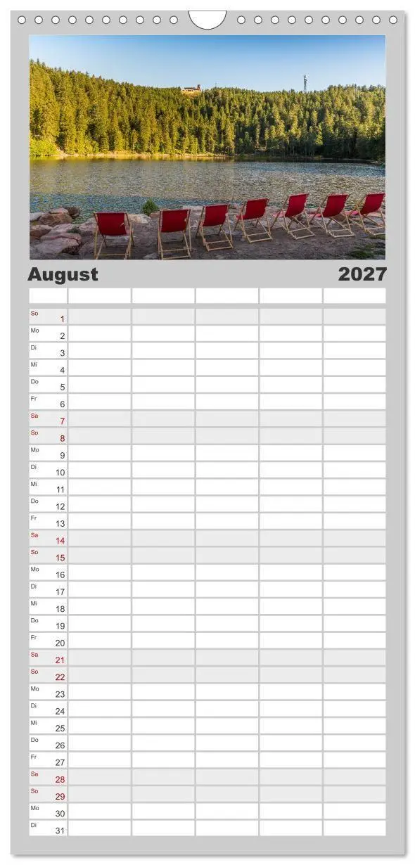 Bild: 9783594300367 | Familienplaner 2027 - Schwarzwald mit 5 Spalten (Wandkalender, 21 x...