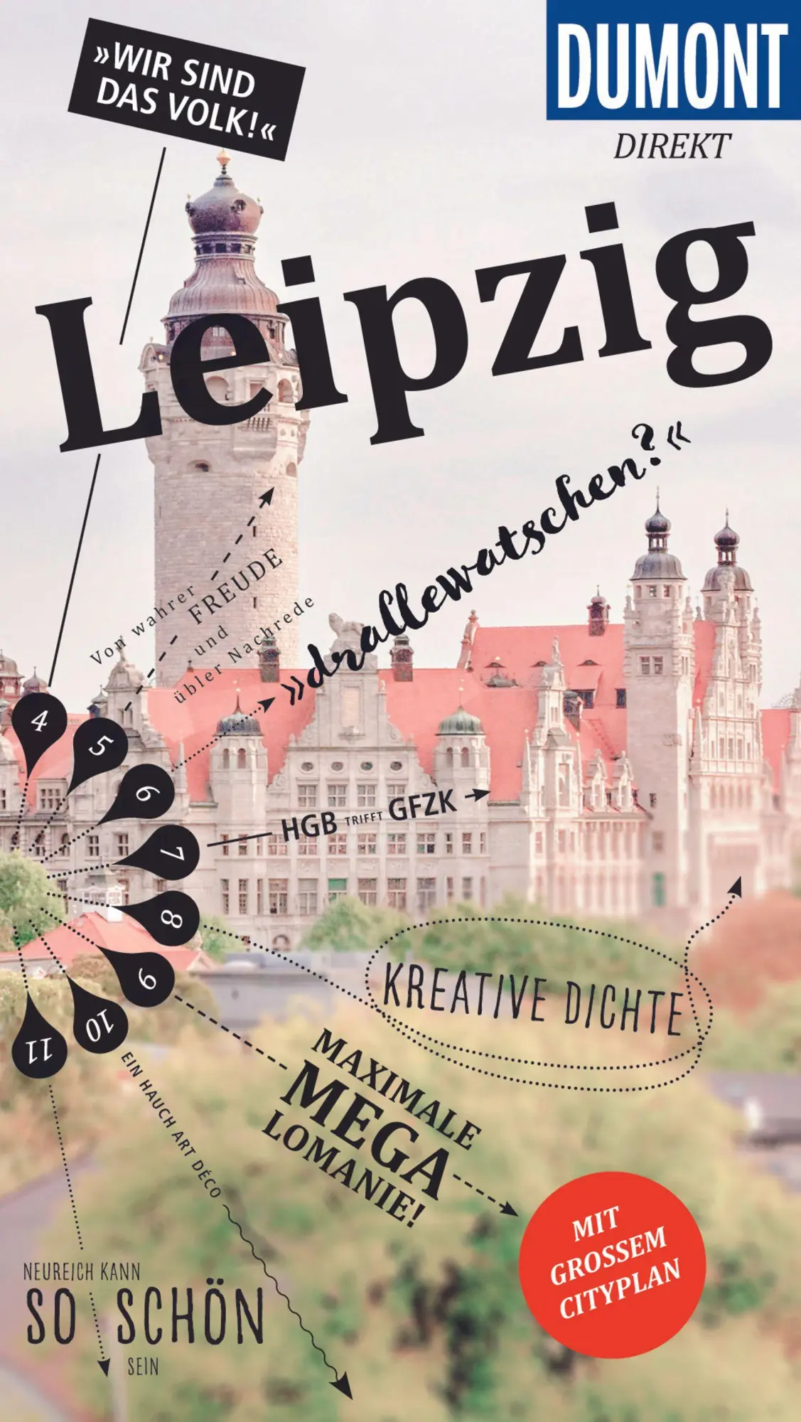 Cover: 9783616000367 | DUMONT direkt Reiseführer Leipzig | Mit großem Cityplan | Taschenbuch