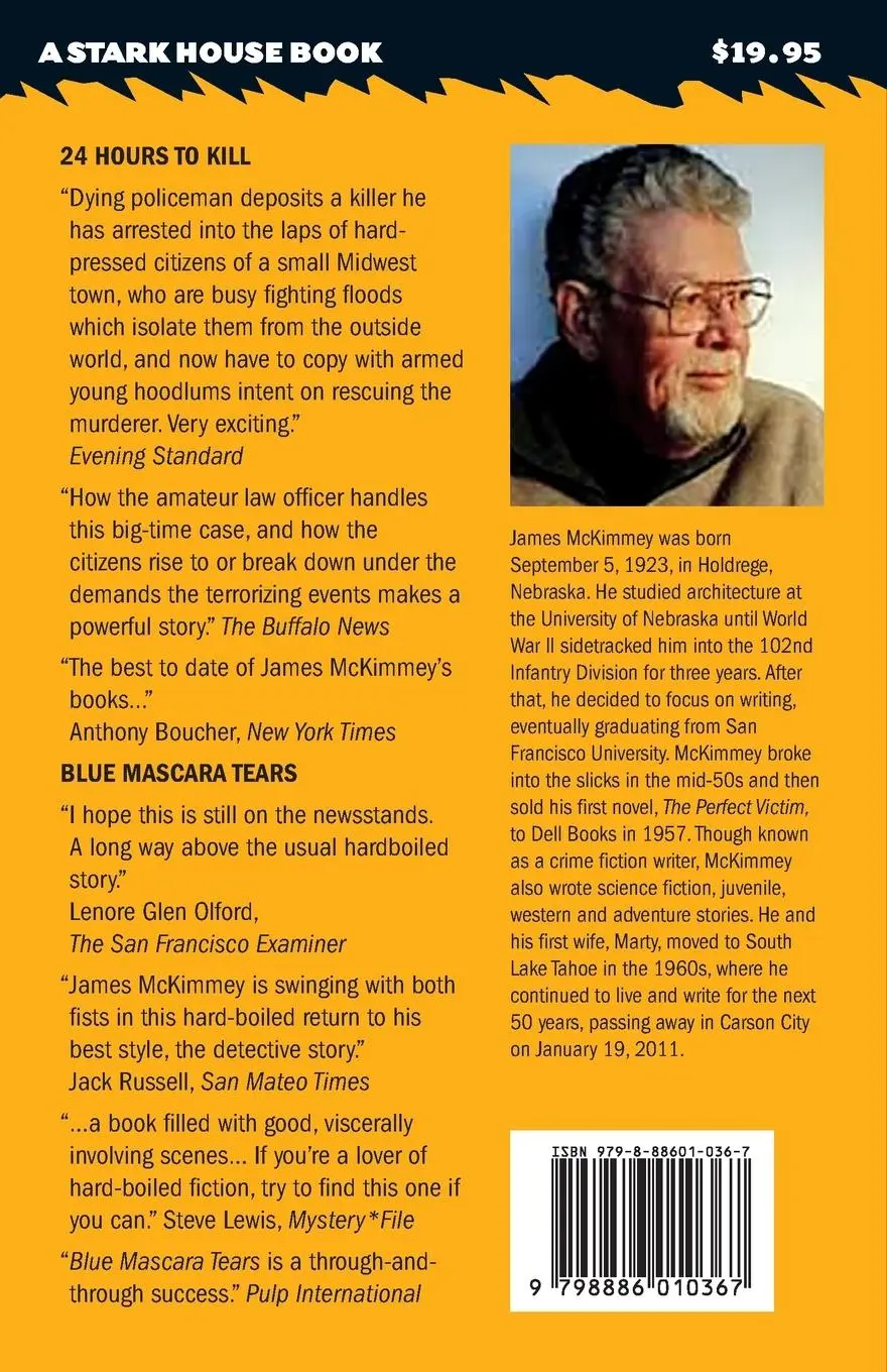 Rückseite: 9798886010367 | 24 Hours to Kill / Blue Mascara Tears | James Mckimmey | Taschenbuch