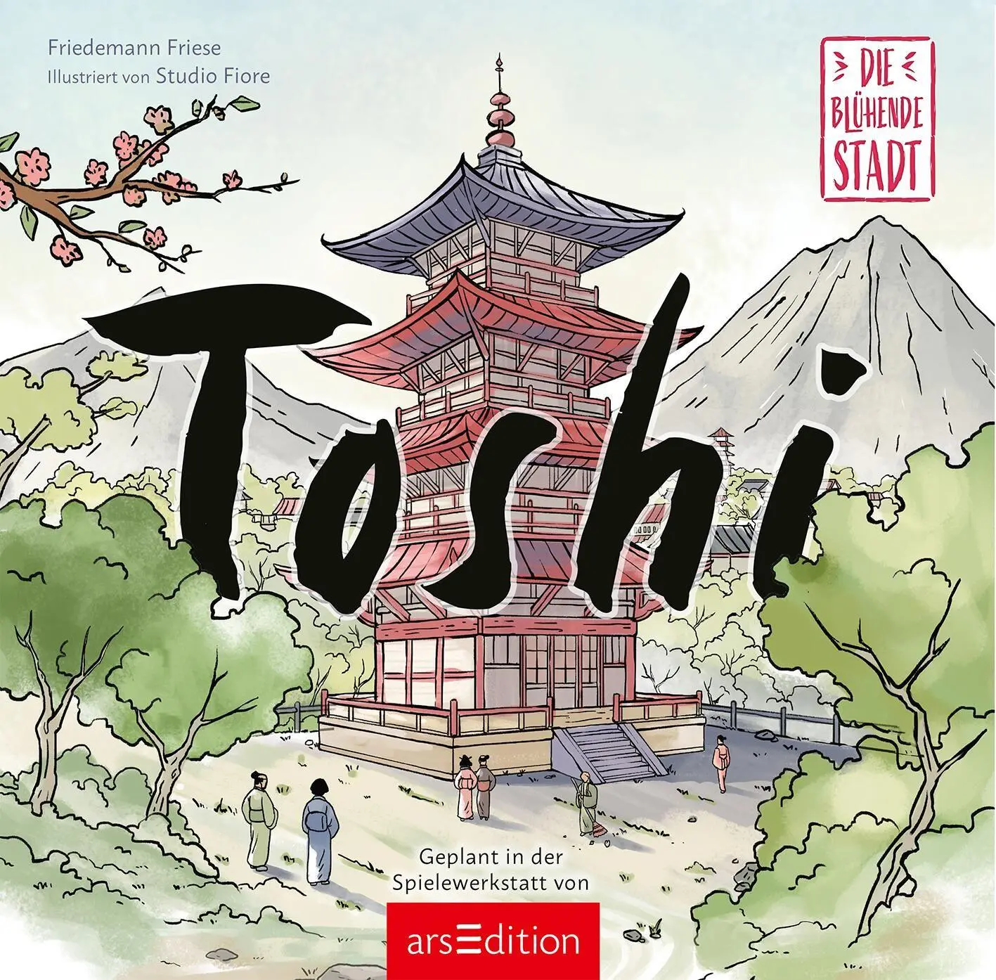 Bild: 4014489140467 | Toshi | Die blühende Stadt | Friedemann Friese | Spiel | Deutsch