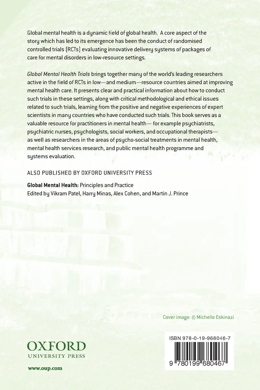 Rückseite: 9780199680467 | Global Mental Health Trials | Graham Thornicroft (u. a.) | Taschenbuch