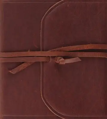 Cover: 9781433590467 | ESV Journaling Study Bible (Natural Leather, Brown, Flap with Strap)