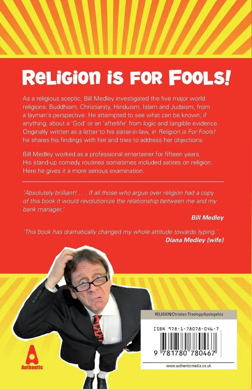 Rückseite: 9781780780467 | Religion is for Fools! | Bill Medley | Taschenbuch | Englisch | 2012