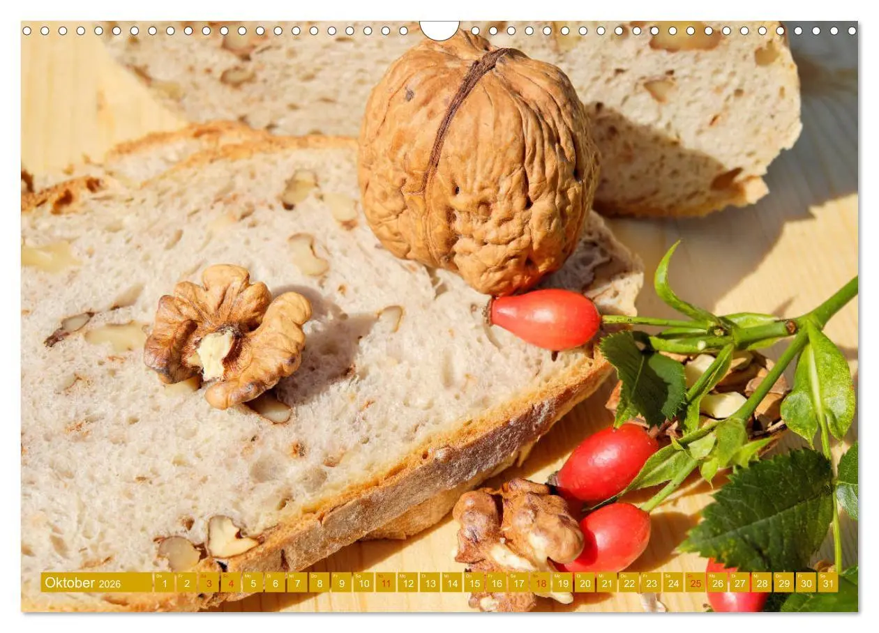 Bild: 9783457770467 | Brot und Gebäck. Feines aus der Backstube (Wandkalender 2026 DIN A3...
