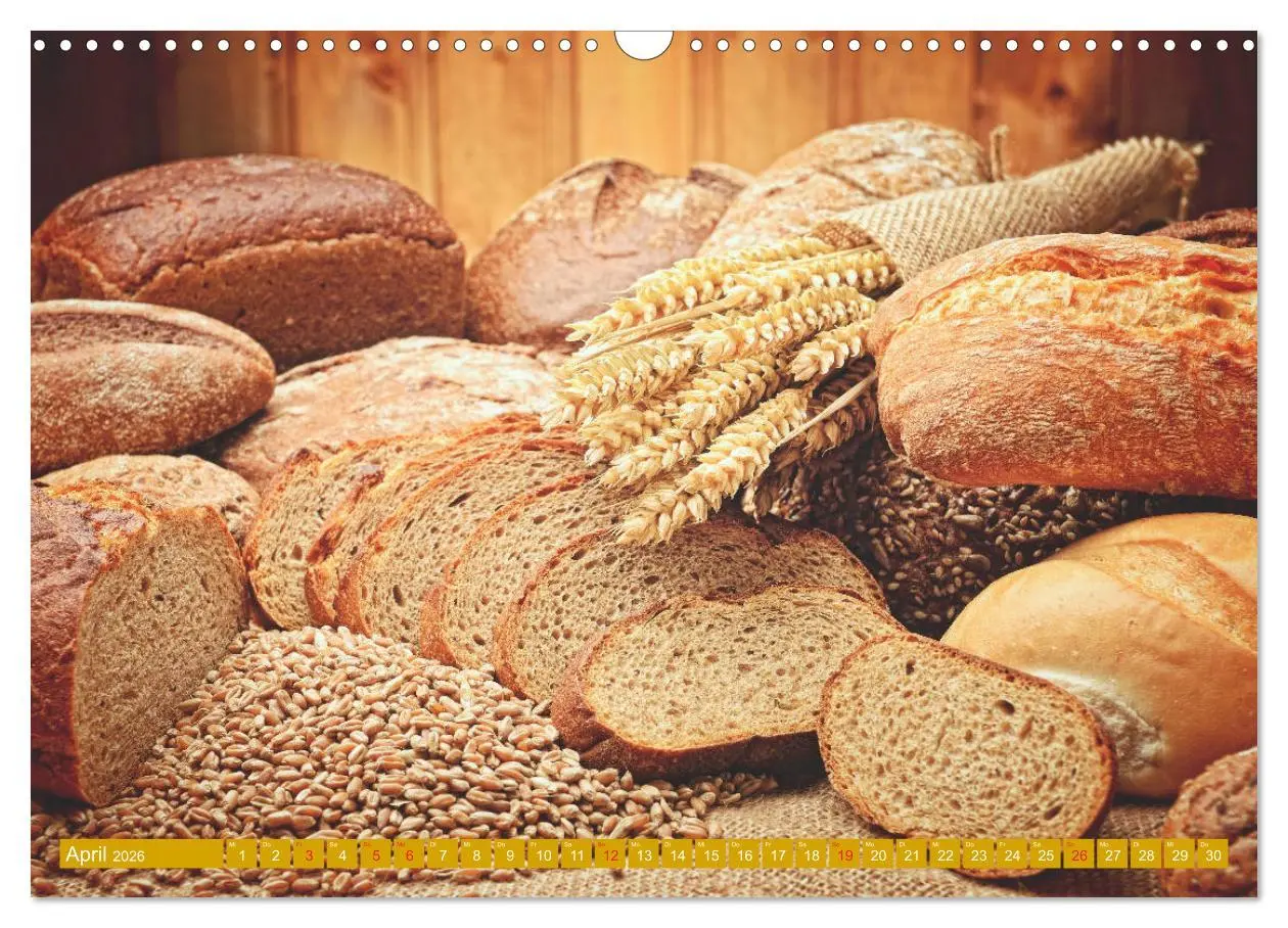 Bild: 9783457770467 | Brot und Gebäck. Feines aus der Backstube (Wandkalender 2026 DIN A3...