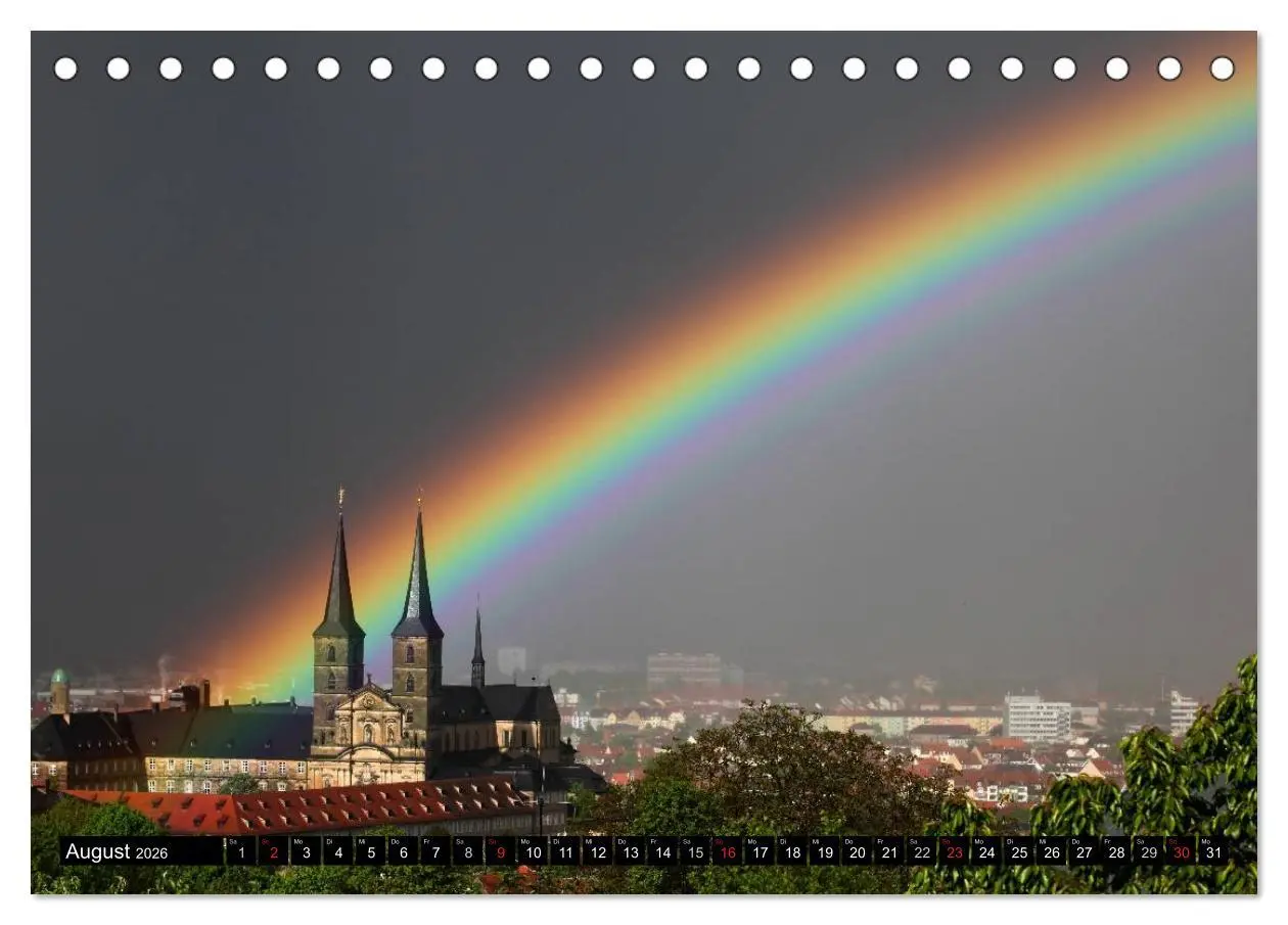 Bild: 9783516000467 | Bezauberndes Bamberg (Tischkalender 2026 DIN A5 quer), CALVENDO...