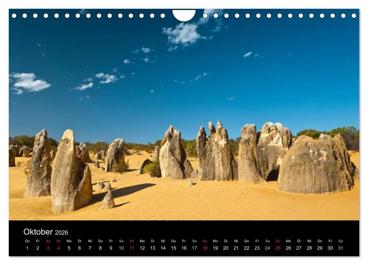 Bild: 9783516170467 | Australien (Wandkalender 2026 DIN A4 quer), CALVENDO Monatskalender
