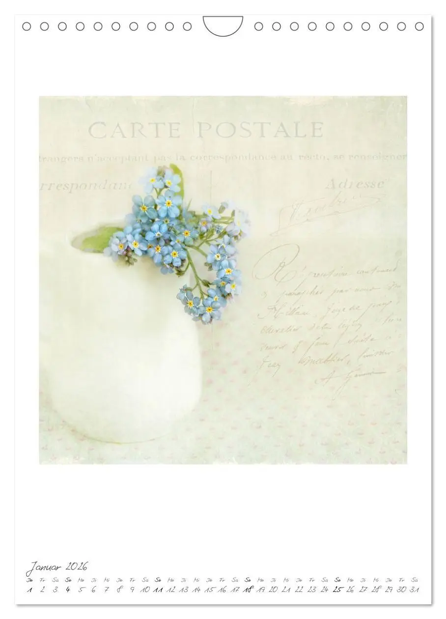Bild: 9783516480467 | Flower Dreams (Wandkalender 2026 DIN A4 hoch), CALVENDO Monatskalender