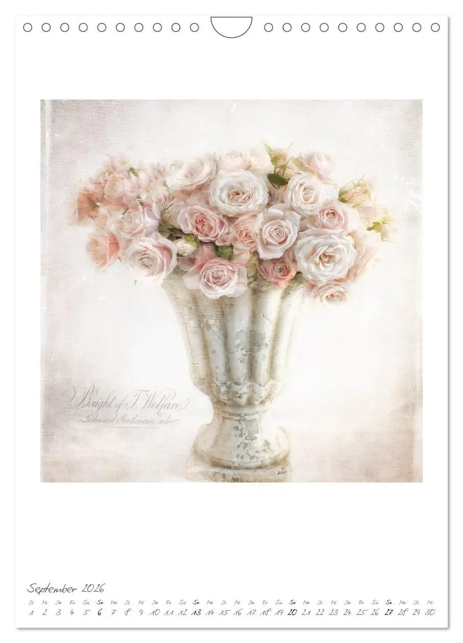Bild: 9783516480467 | Flower Dreams (Wandkalender 2026 DIN A4 hoch), CALVENDO Monatskalender