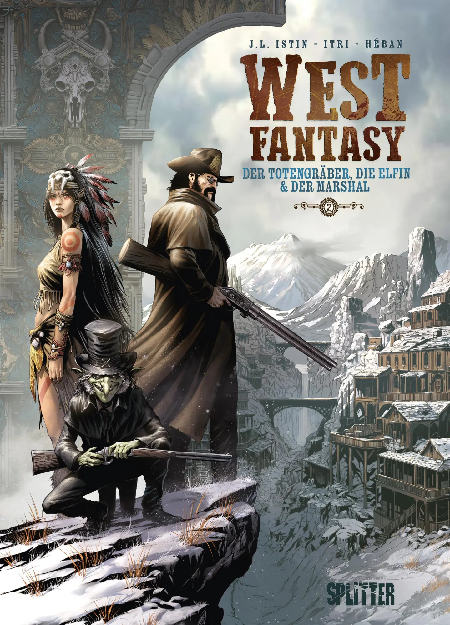 Cover: 9783689500467 | West Fantasy. Band 2 | Der Totengräber, die Elfin &amp; der Marshal | Buch
