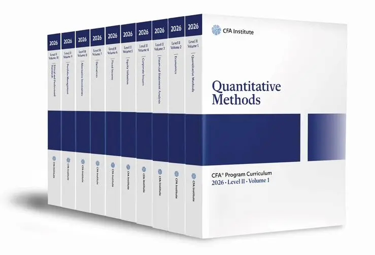 Cover: 9781394360567 | 2026 Cfa Program Curriculum Level II Box Set | Cfa Institute | Buch
