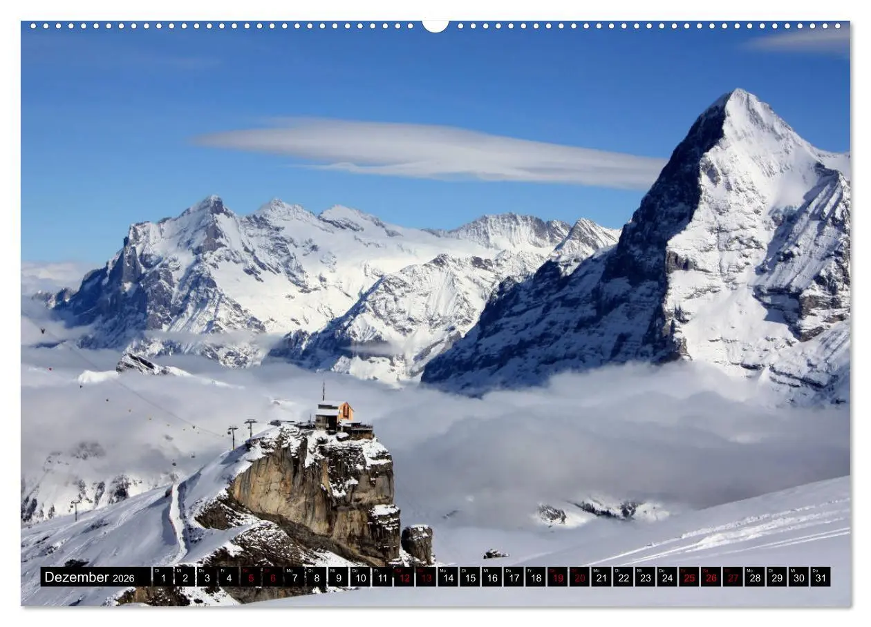 Bild: 9783457760567 | Eiger, Mönch und Jungfrau 2026 (hochwertiger Premium Wandkalender...