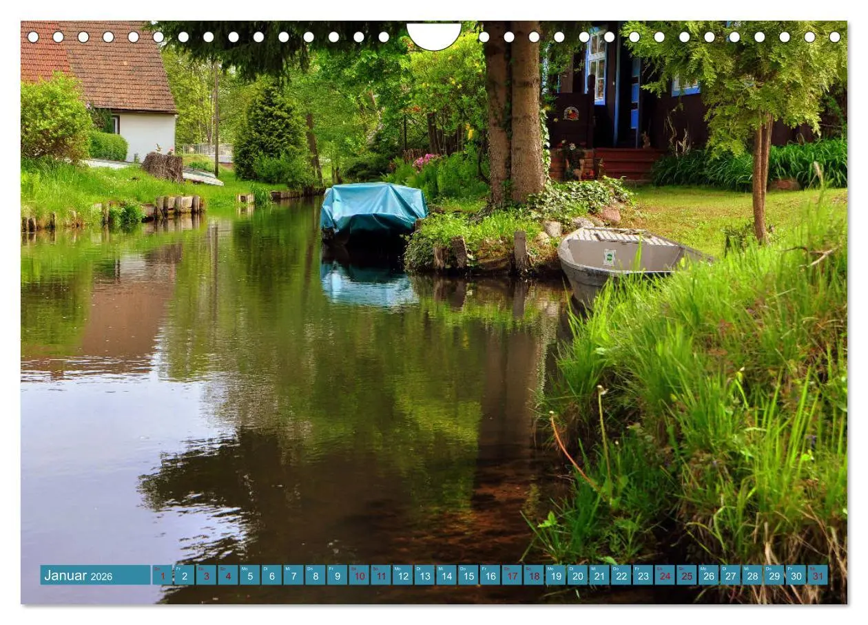 Bild: 9783457900567 | Spreewald - Idyllische Heimat der Sorben (Wandkalender 2026 DIN A4...