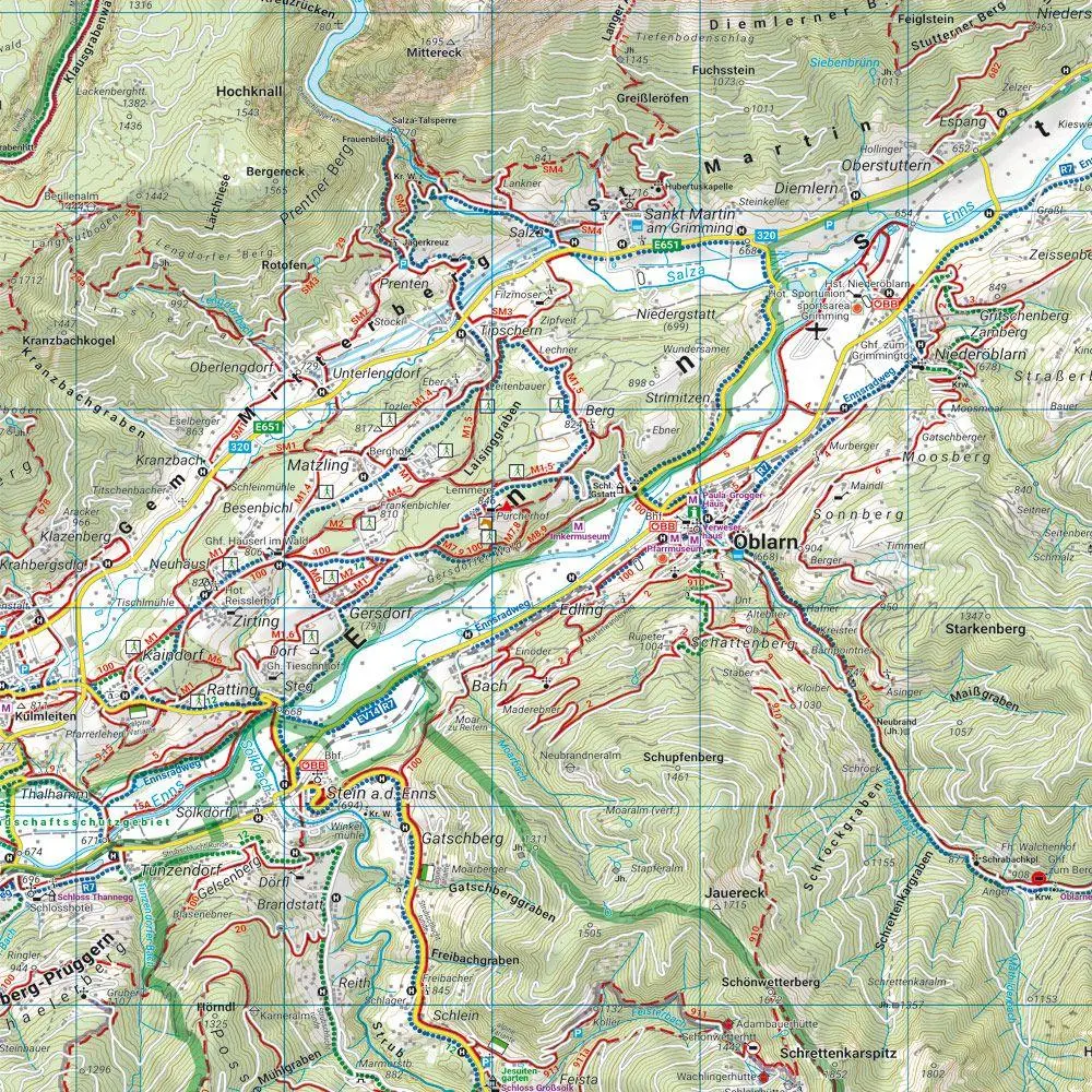 Bild: 9783707920567 | freytag &amp; berndt Wanderkarte WK 203 Rottenmanner Tauern, Wölzer...