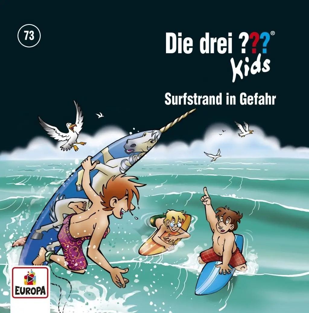 Cover: 9783803260567 | 073/Surfstrand in Gefahr | Die Drei ??? Kids | Audio-CD | 78 Min.