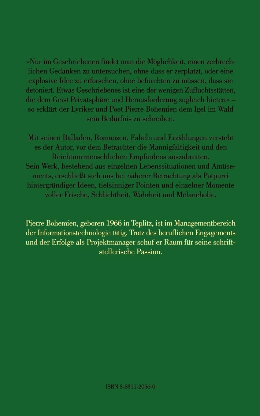 Rückseite: 9783831120567 | Labyrinth | Gedichte und Kurzgeschichten | Pierre Bohemien | Buch