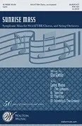 Cover: 884088650667 | Sunrise Mass | Orchestral Accompaniment Score | Ola Gjeilo | Partitur