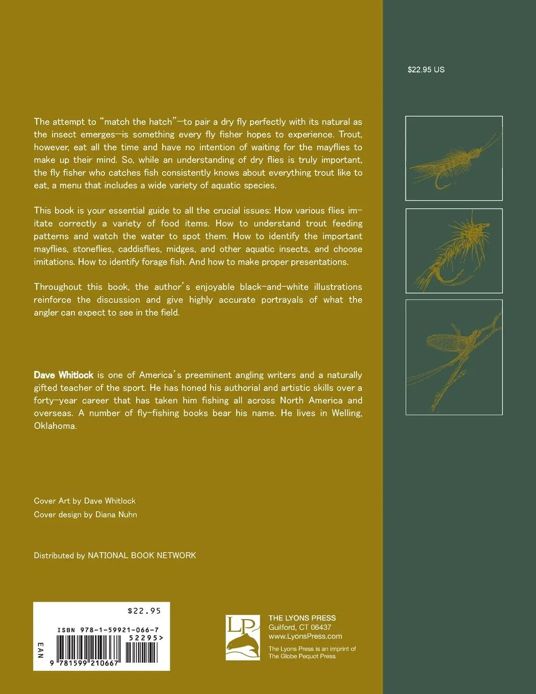 Rückseite: 9781599210667 | Dave Whitlock's Guide to Aquatic Trout Foods | Dave Whitlock | Buch