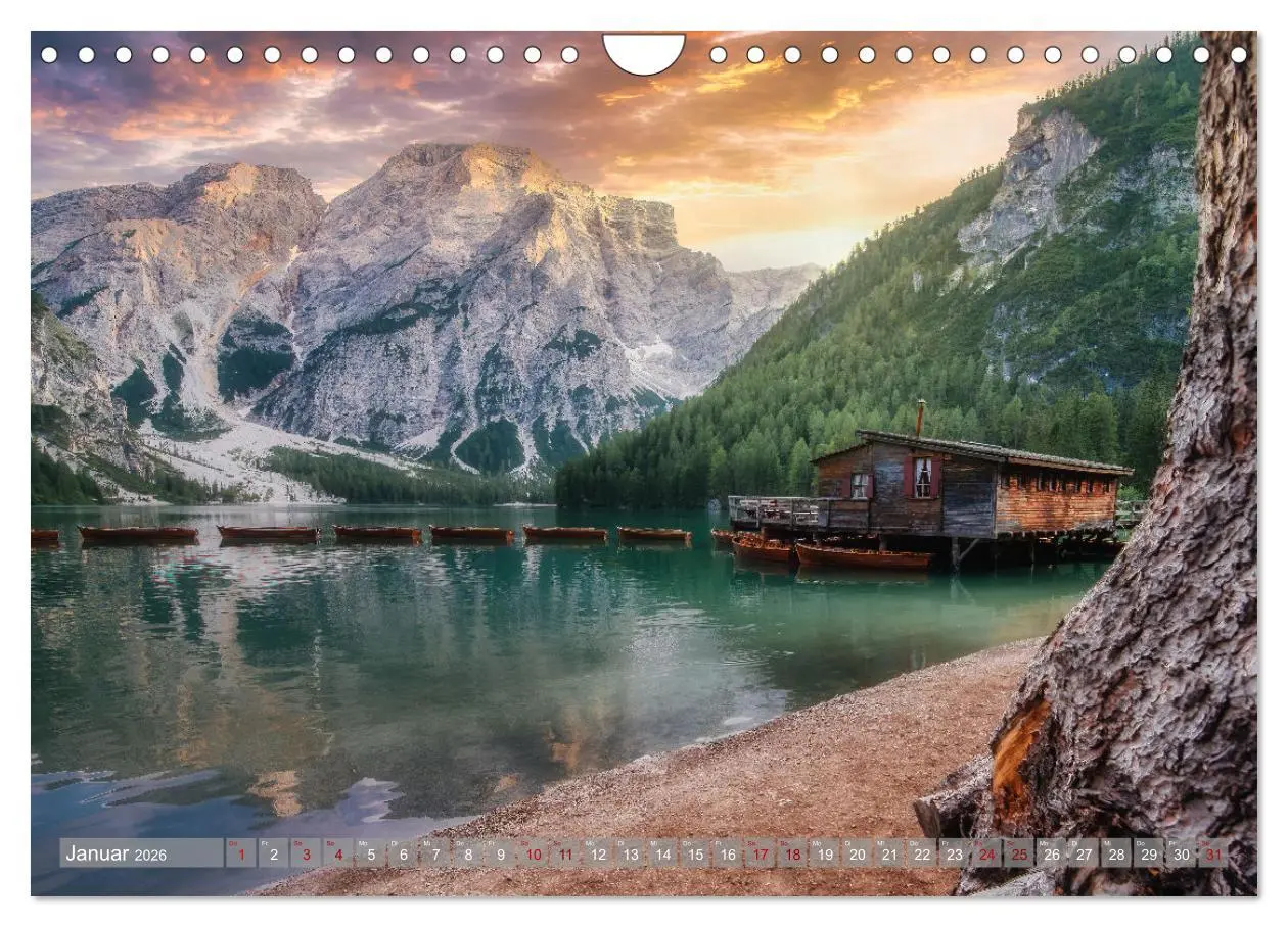 Bild: 9783457370667 | Verzauberte Bergwelten (Wandkalender 2026 DIN A4 quer), CALVENDO...