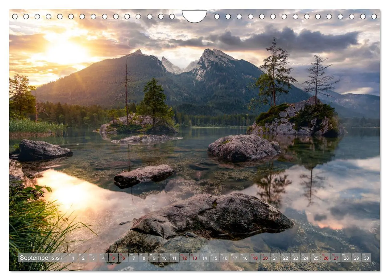 Bild: 9783457370667 | Verzauberte Bergwelten (Wandkalender 2026 DIN A4 quer), CALVENDO...