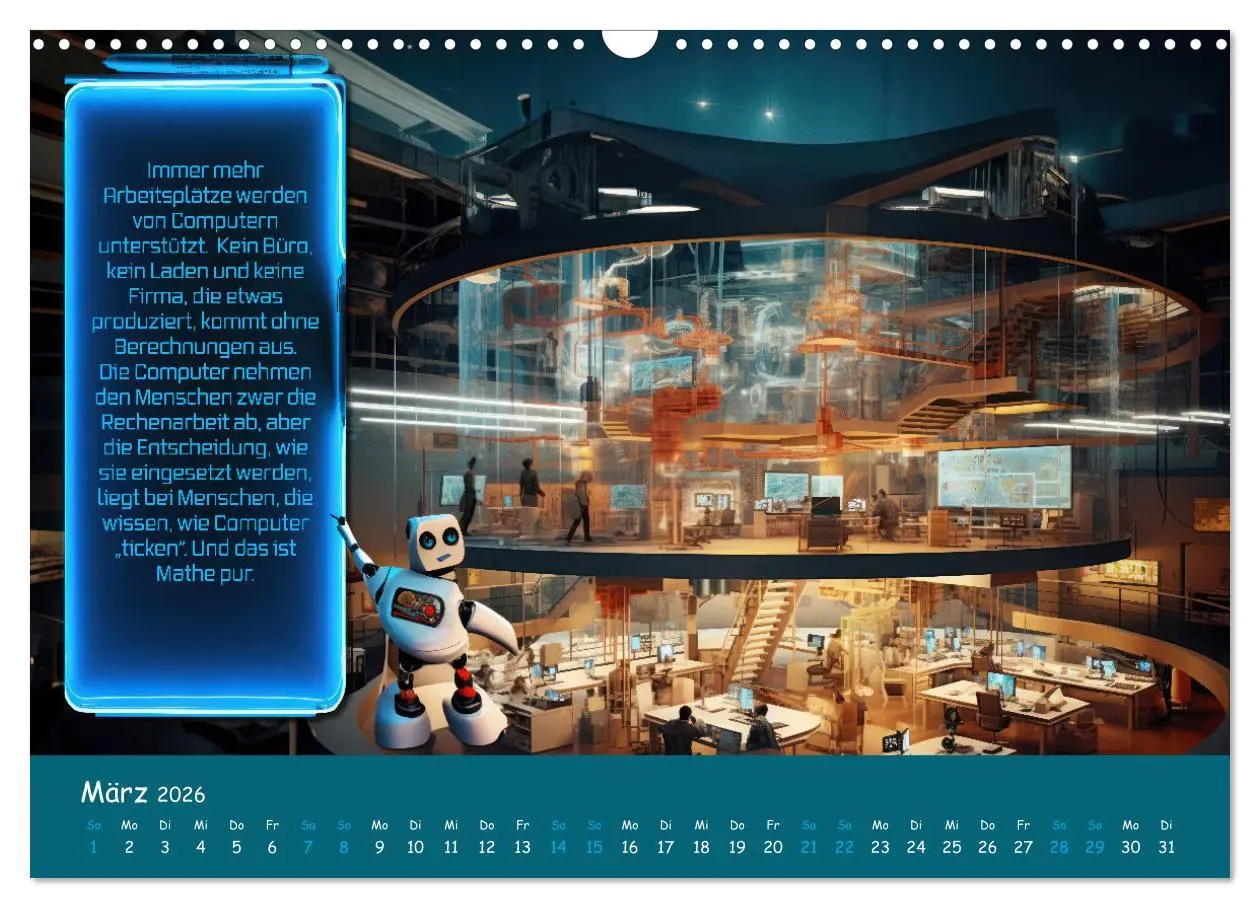 Bild: 9783457510667 | Mathe ist eigentlich doch ganz cool! (Wandkalender 2026 DIN A3...