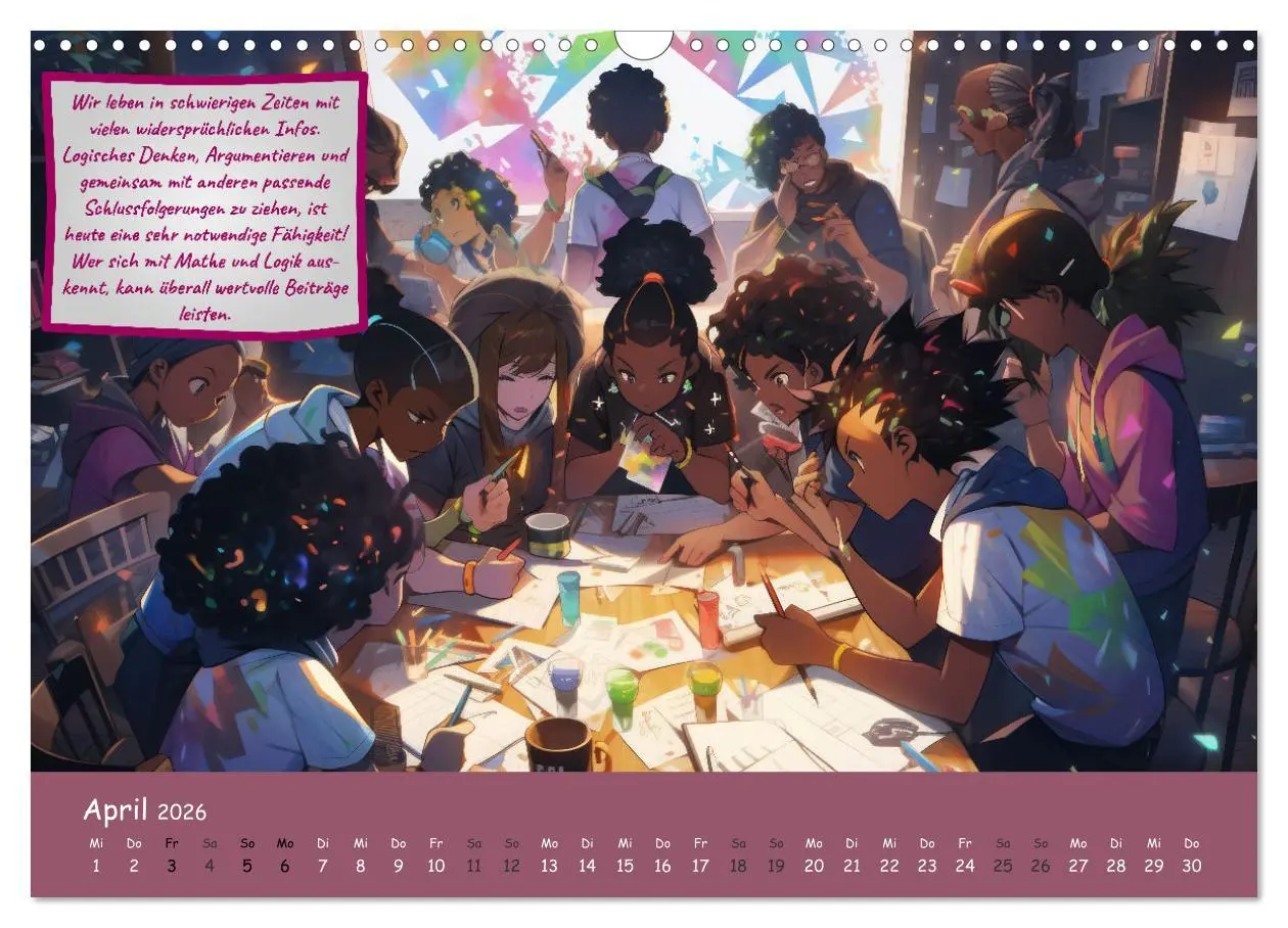 Bild: 9783457510667 | Mathe ist eigentlich doch ganz cool! (Wandkalender 2026 DIN A3...
