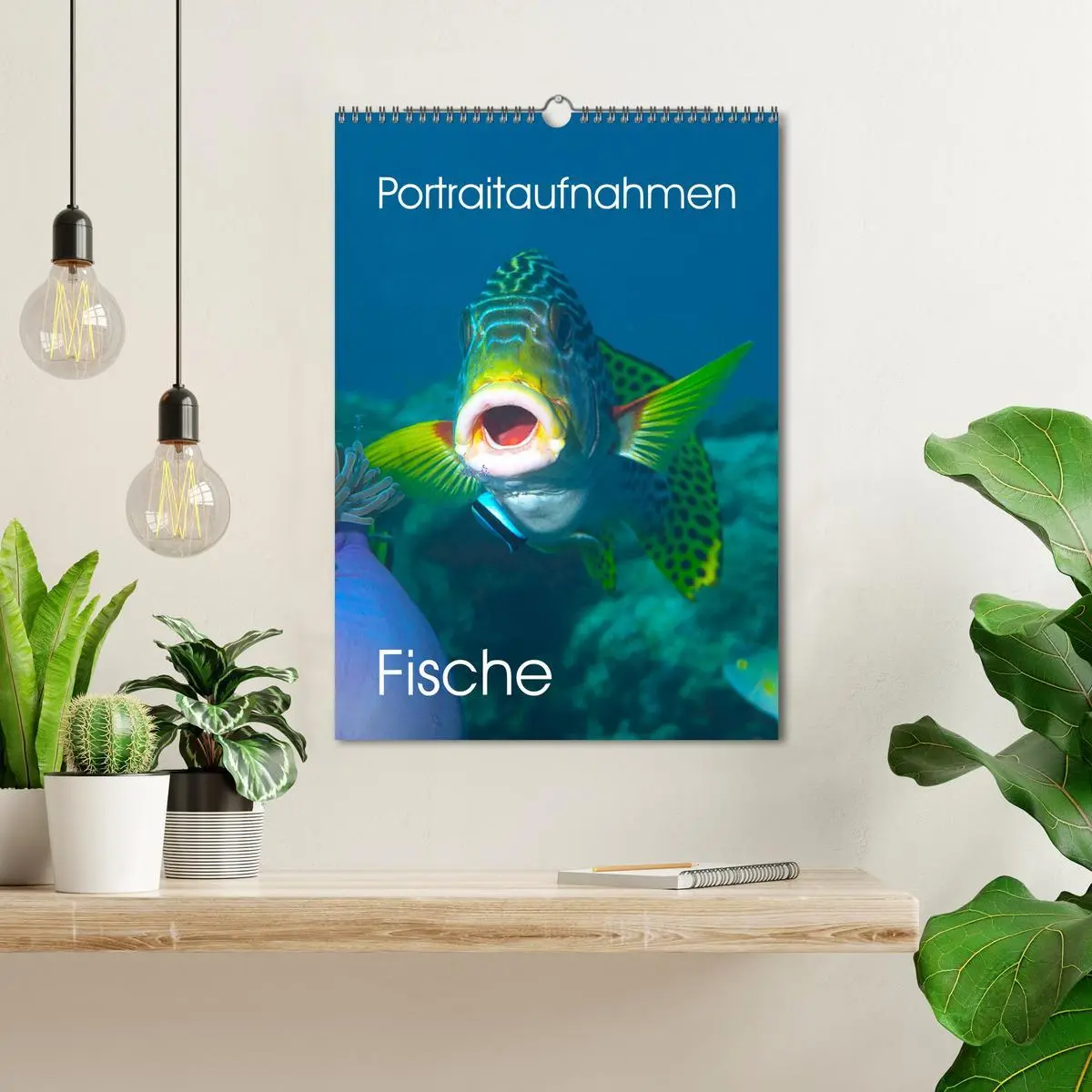 Bild: 9783516390667 | Portraitaufnahmen - Fische (Wandkalender 2026 DIN A3 hoch),...