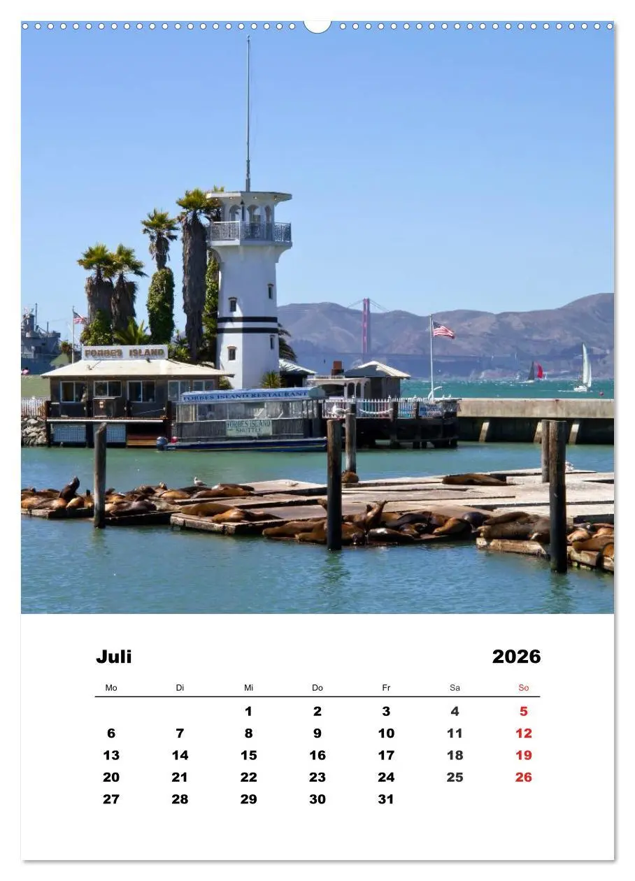 Bild: 9783516460667 | SAN FRANCISCO im Sommer (hochwertiger Premium Wandkalender 2026 DIN...