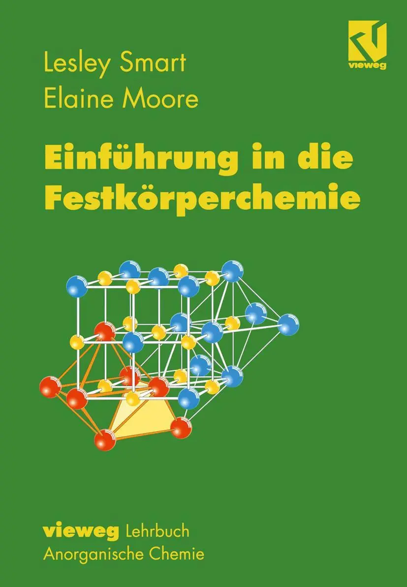Cover: 9783540670667 | Einführung in die Festkörperchemie | Lesley Smart (u. a.) | Buch | xii