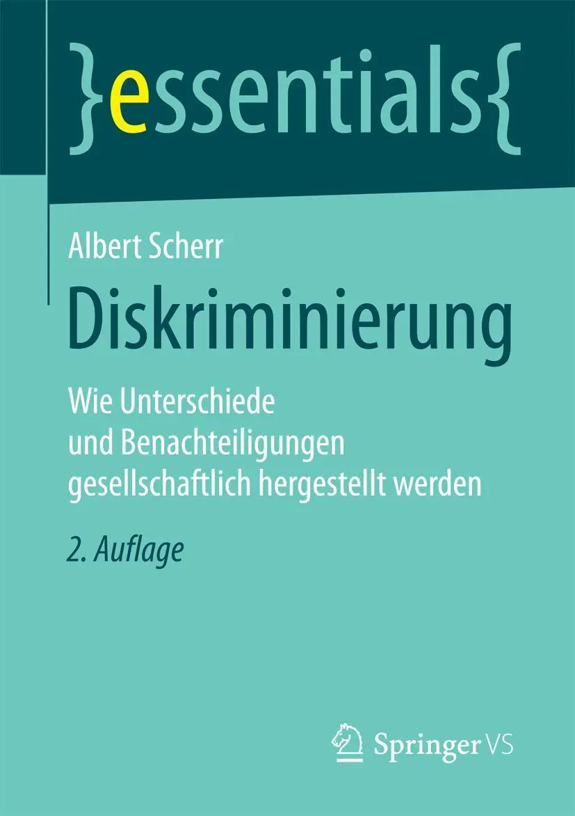Cover: 9783658100667 | Diskriminierung | Albert Scherr | Taschenbuch | xi | Deutsch | 2015