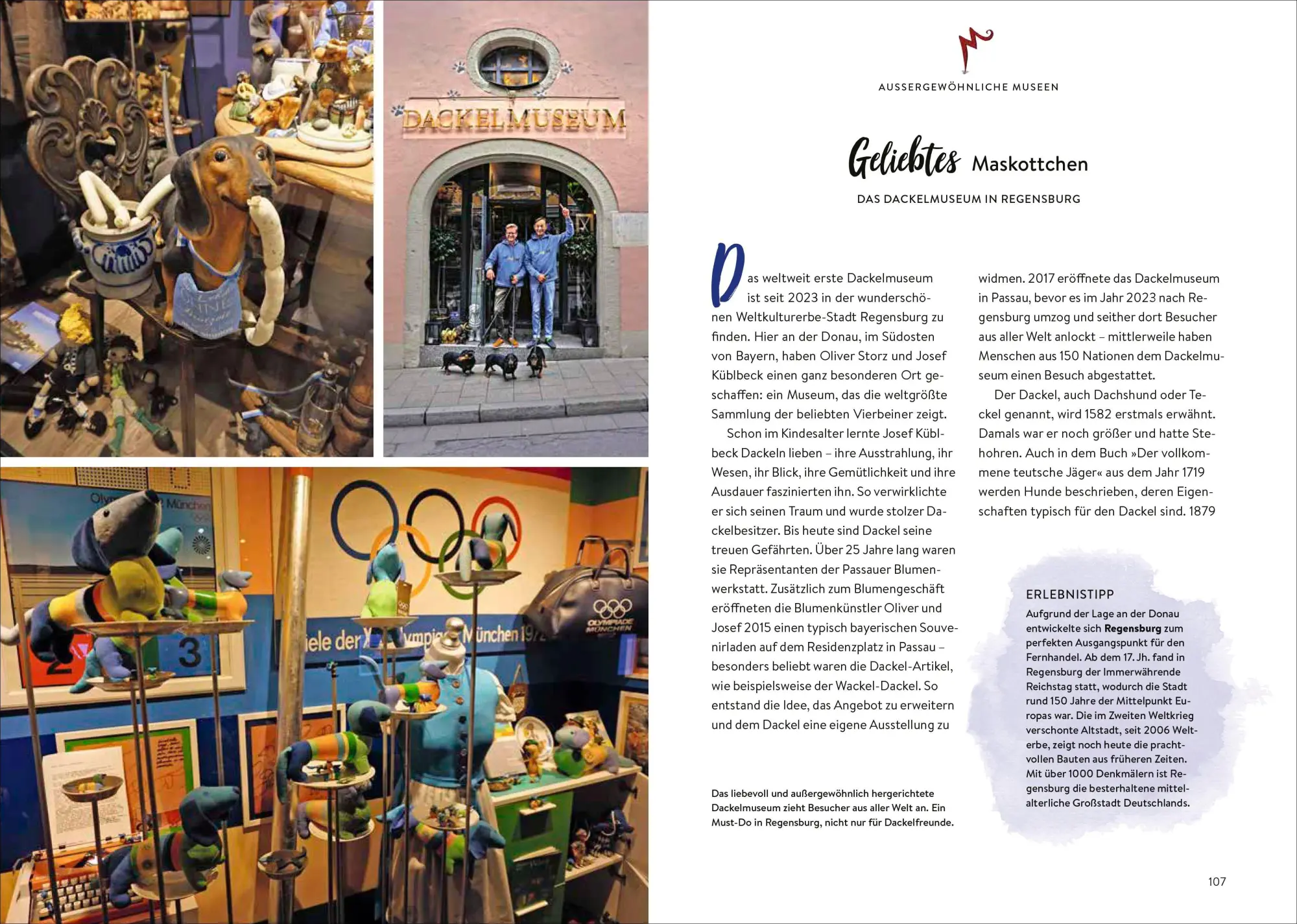 Bild: 9783734330667 | Das Buch der kuriosen Orte in Bayern | Janina Stiefel | Taschenbuch