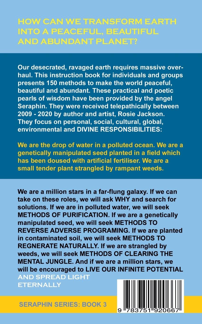 Rückseite: 9783751920667 | The World will become Peaceful, Beautiful and Abundant | Rosie Jackson