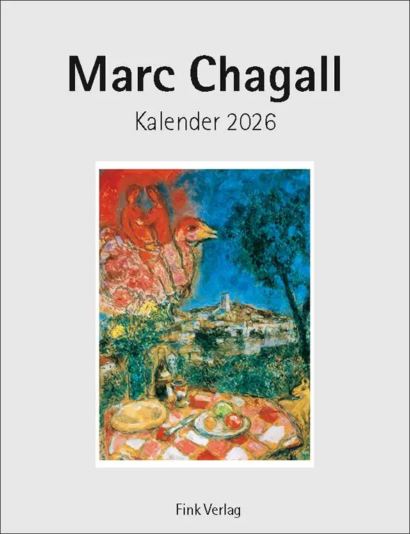 Cover: 9783771720667 | Marc Chagall 2026 | Kunst-Einsteckkalender | Marc Chagall | Kalender