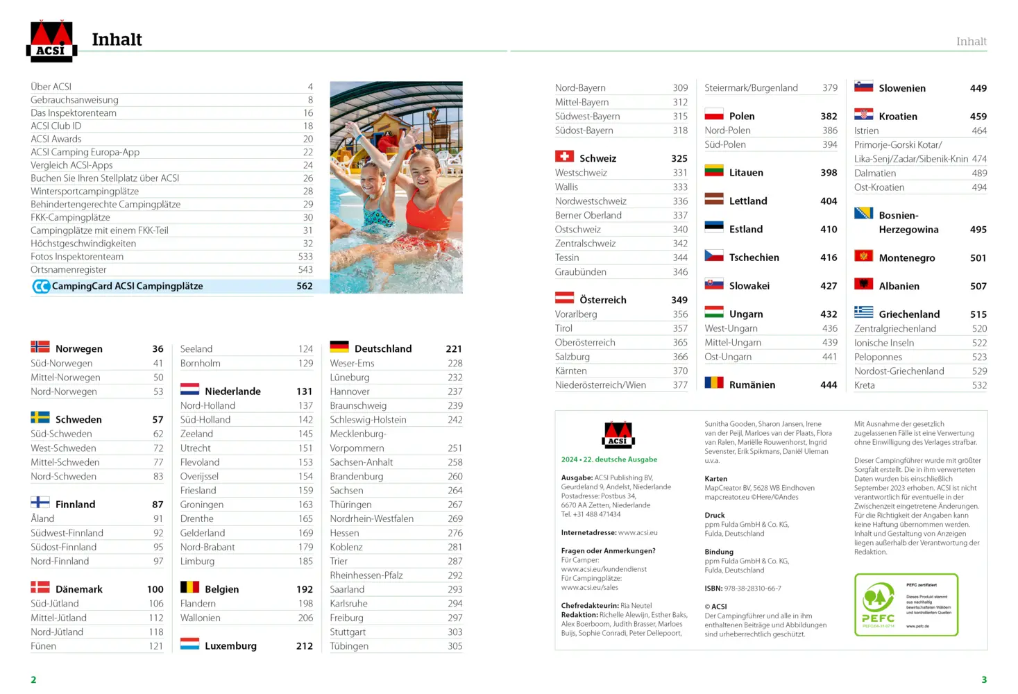 Bild: 9783828310667 | ACSI Campingführer Europa 2024 | Taschenbuch | Klappenbroschur | 2023