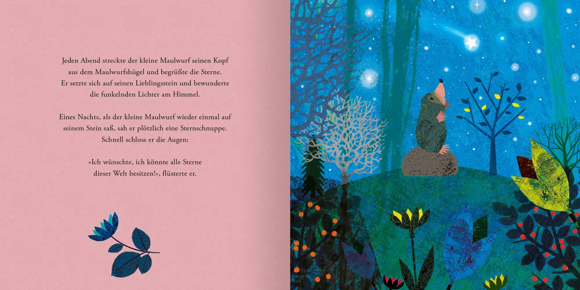 Rückseite: 9783845830667 | Der Maulwurf und die Sterne | Britta Teckentrup | Buch | Hardcover