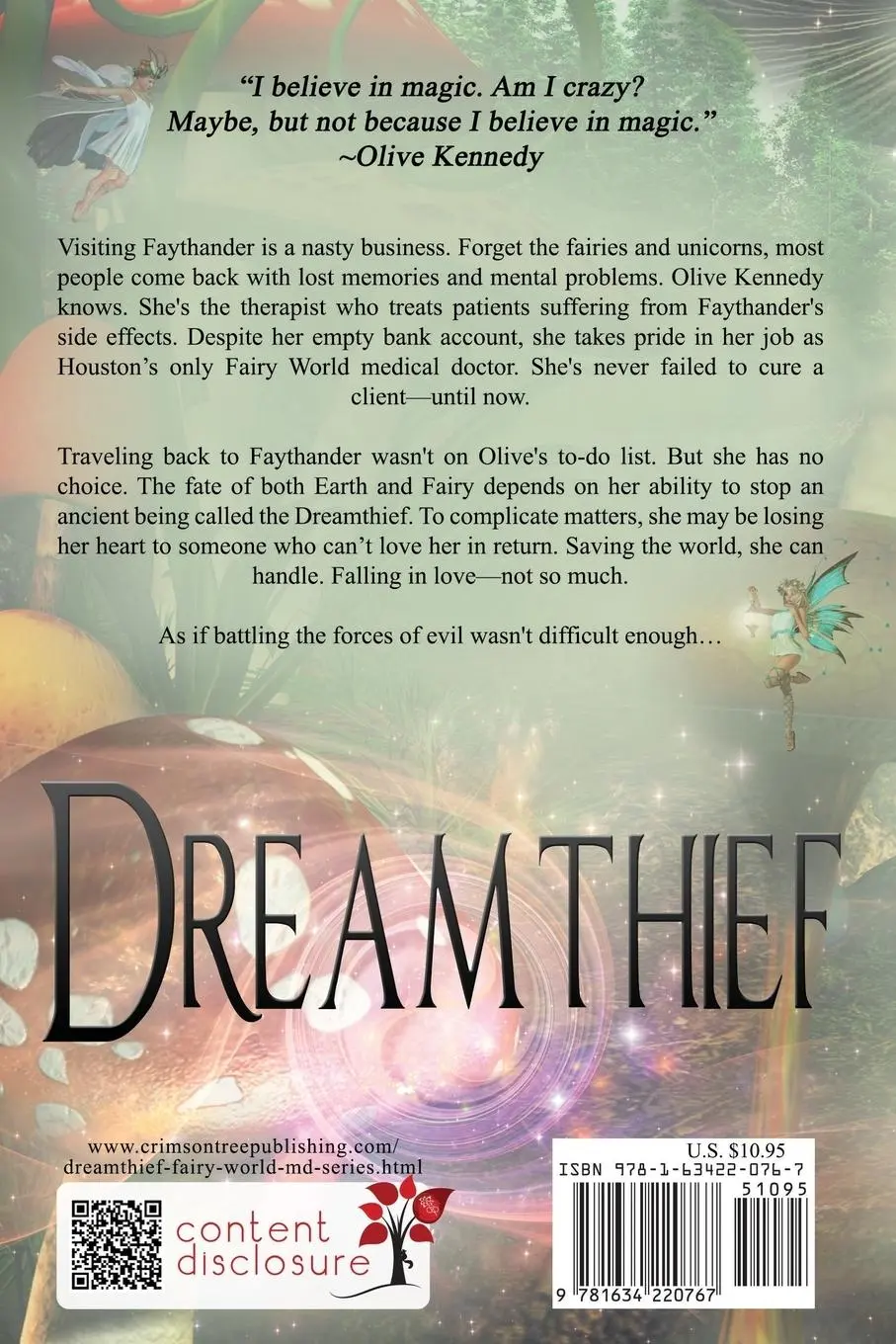 Rückseite: 9781634220767 | Dreamthief | Tamara Grantham | Taschenbuch | Kartoniert / Broschiert