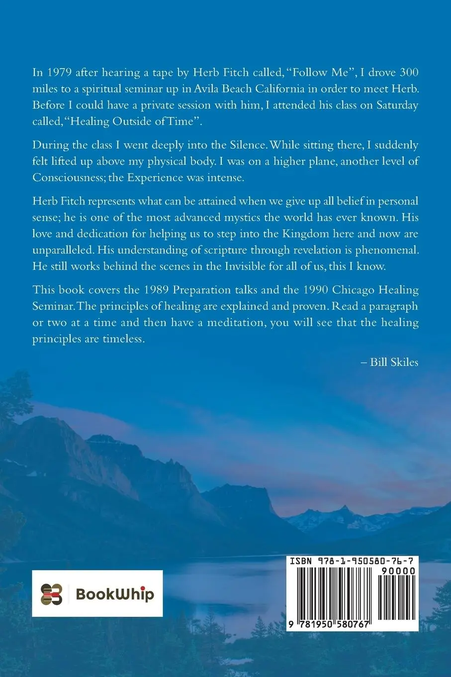 Rückseite: 9781950580767 | The Healing Seminars | Kauai 1989 &amp; Chicago 1990 by Herb Fitch | Buch