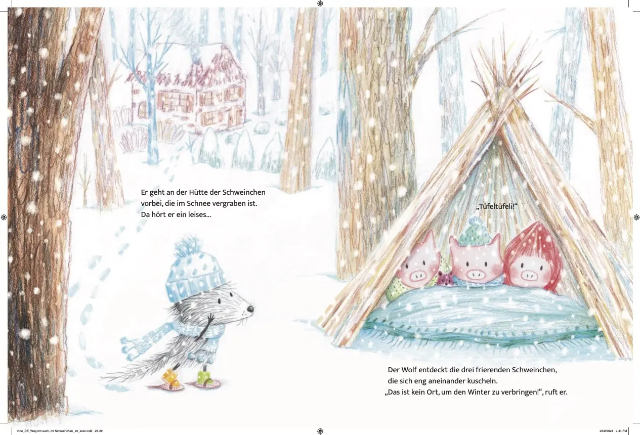 Bild: 9783039340767 | Weg mit den Schweinchen! | Rosalinde Bonnet | Buch | 32 S. | Deutsch