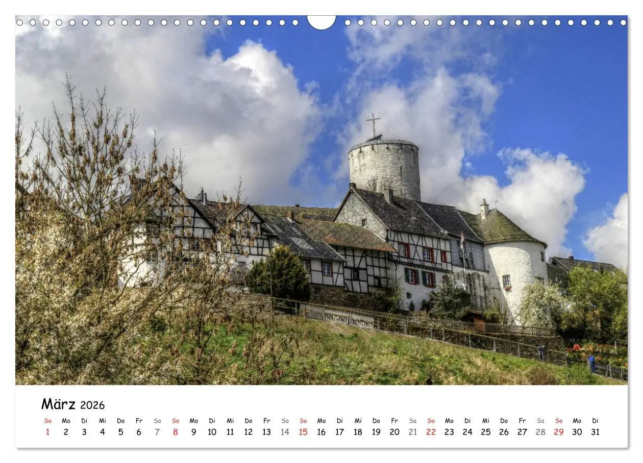 Bild: 9783516070767 | Die schönsten Orte der Eifel - Reifferscheid (Wandkalender 2026 DIN...