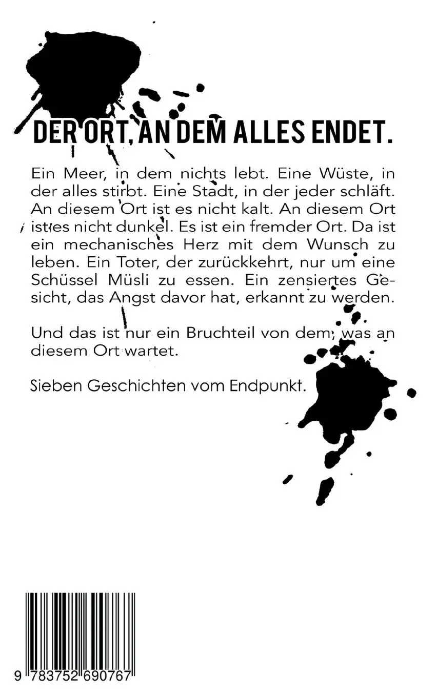 Rückseite: 9783752690767 | Endpunkt | Devon Wolters | Taschenbuch | Paperback | 132 S. | Deutsch