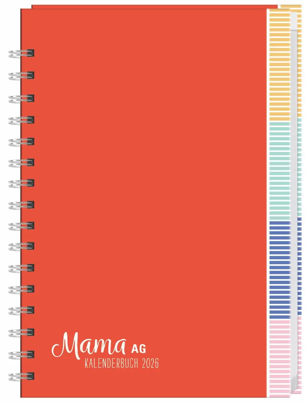 Cover: 9783756410767 | Mama AG Familienplaner Buch A5 2026 | Heye | Kalender | Spiralbindung