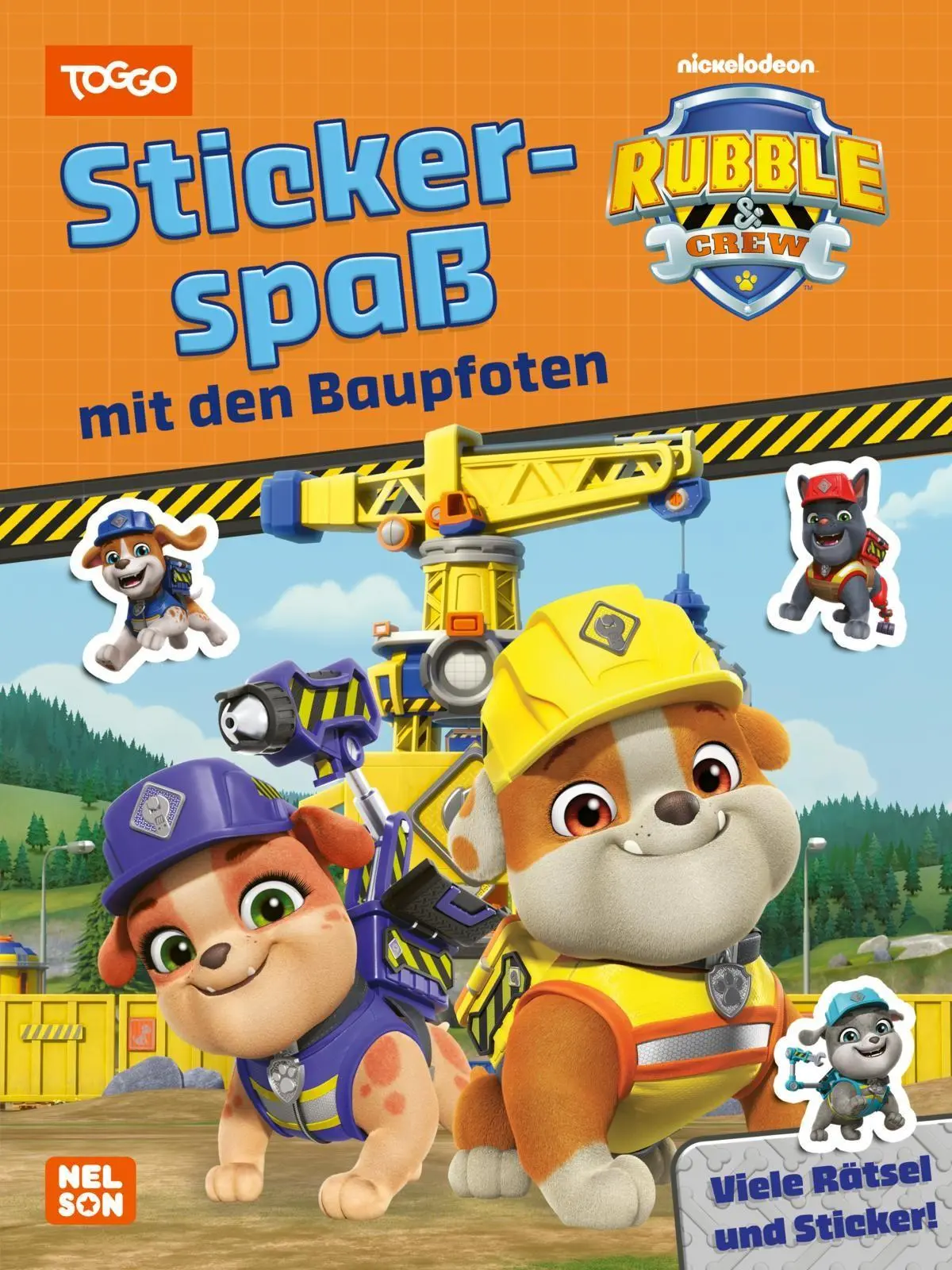 Cover: 9783845130767 | Rubble &amp; Crew: Stickerspaß mit den Baupfoten | Taschenbuch | 24 S.